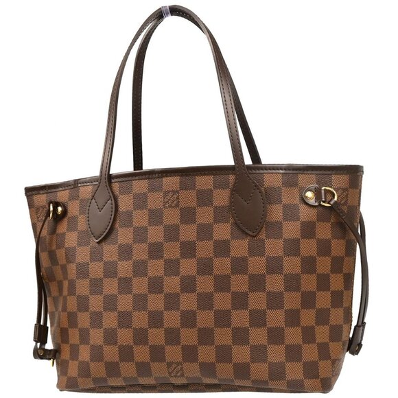 Louis Vuitton Damier Neverfull PM Tote Handbag N41359 VI5019 195709 - Picture 2 of 9